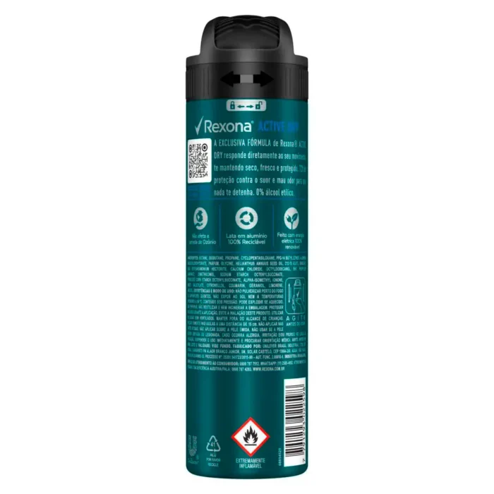 Kit 6 Desodorantes Rexona Aerosol 150ml - Image 3