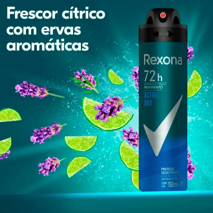 Kit 6 Desodorantes Rexona Aerosol 150ml - Image 2