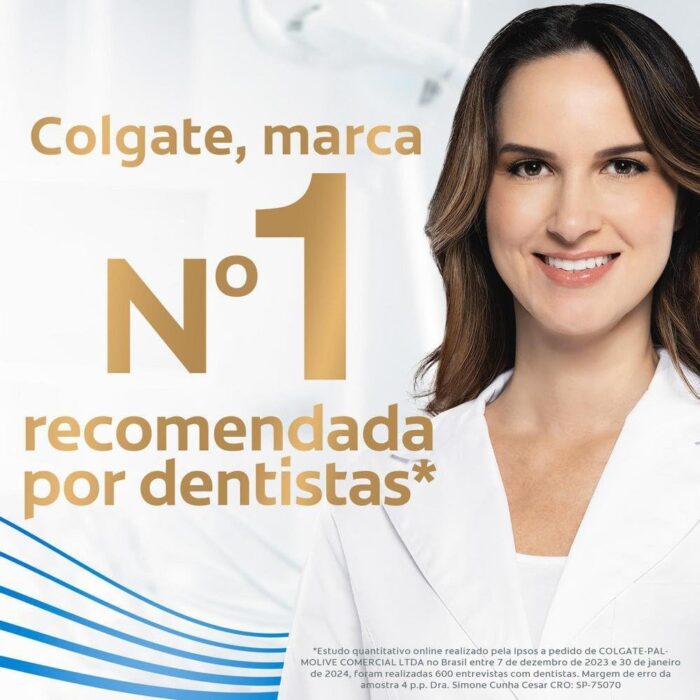 Kit 6 Cremes Dentais Colgate Total 90g - Image 2